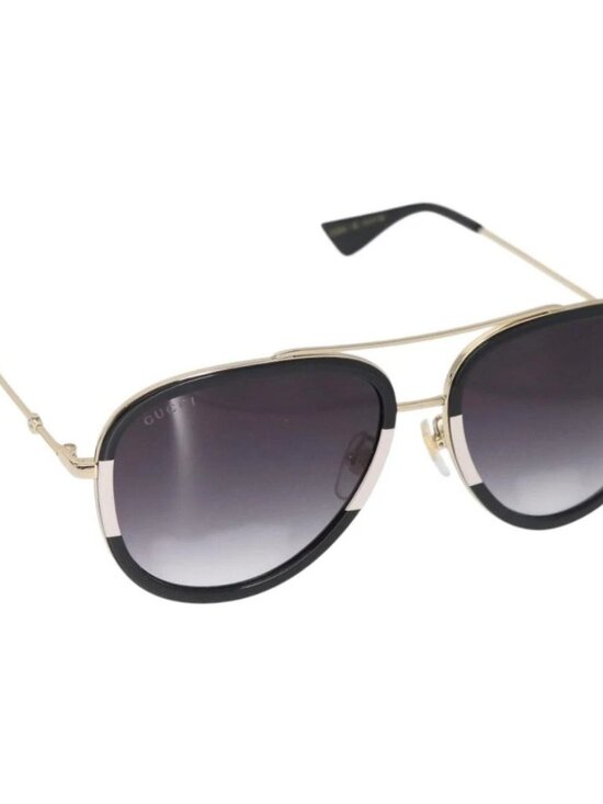 Gucci Accessories - GUCCI Sunglasses metal Black Auth BA10537V